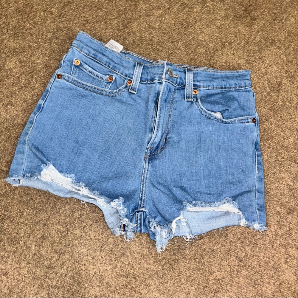Levi's Blue Jean Shorts for Women